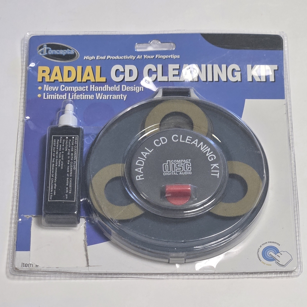 iConcepts Radial CD Cleaning Kit